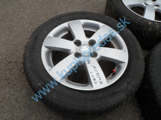 hliníkový disk, koleso na suzuki swift, R15x5,5J ET45